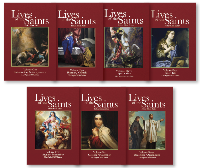 Butler's (Rev. Alban) ORIGINAL Lives of the Saints - Complete Seven Volume Set (image for) Butler's (Rev. Alban) ORIGINAL Lives of the Saints - Complete Seven Volume Set